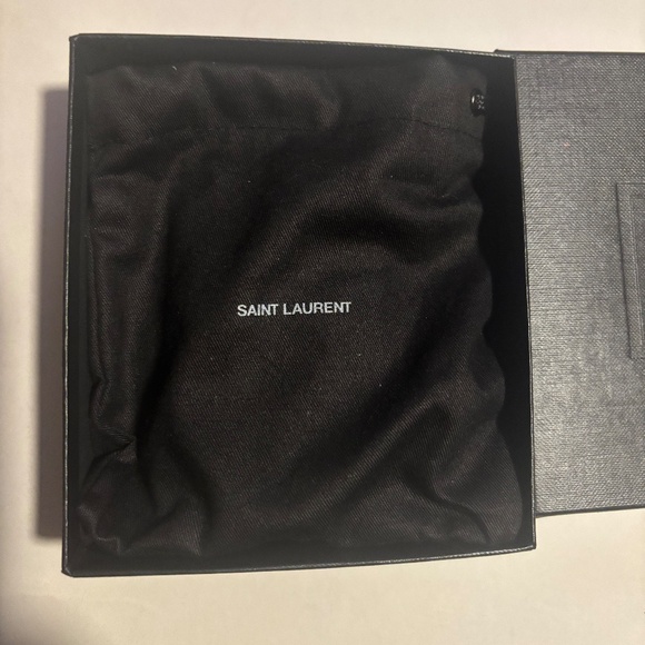 Saint Laurent Monogram Matelass Leather Card Case - Picture 4 of 5